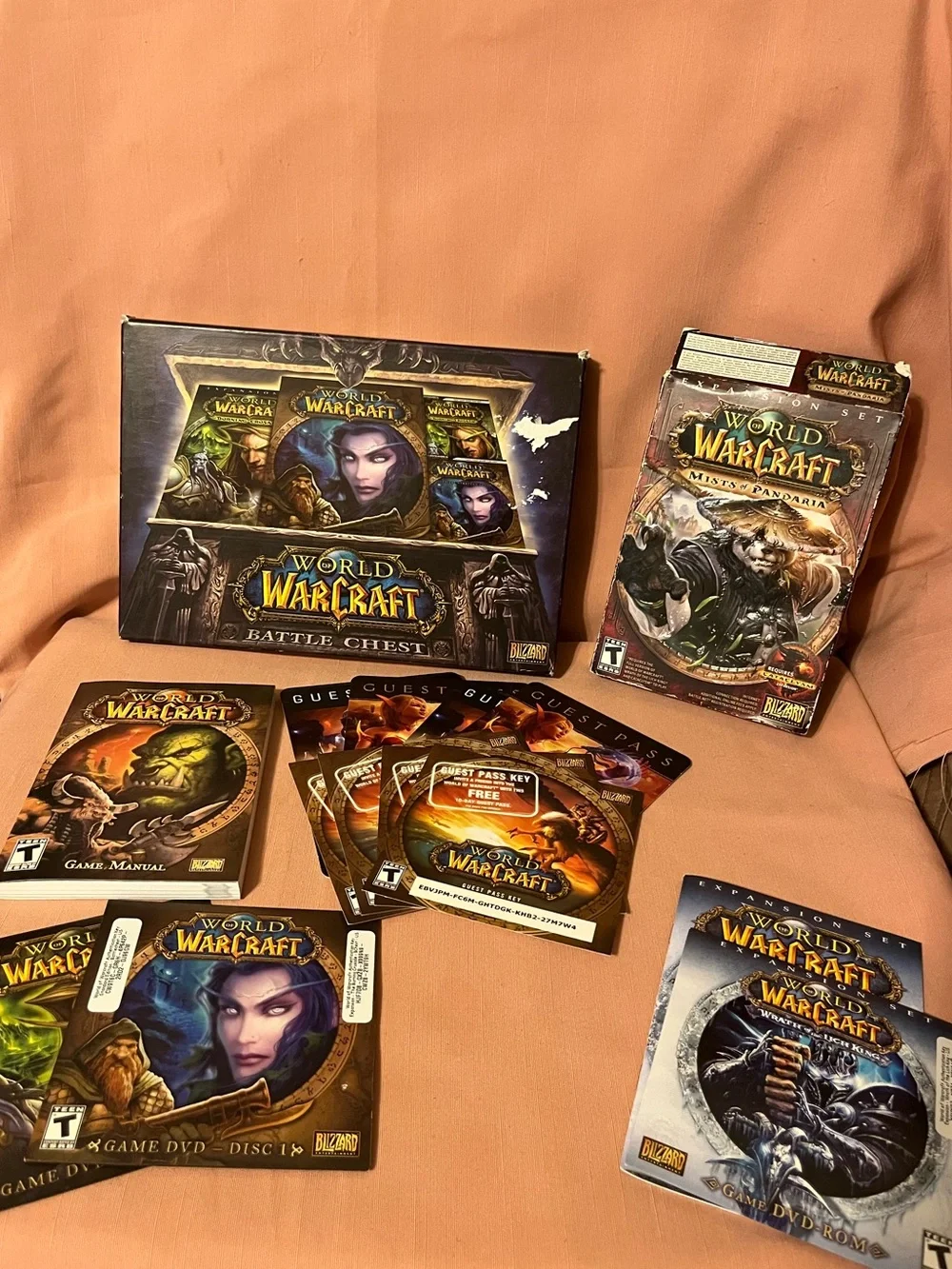 World of Warcraft Collector Set - with extra Expansion packs